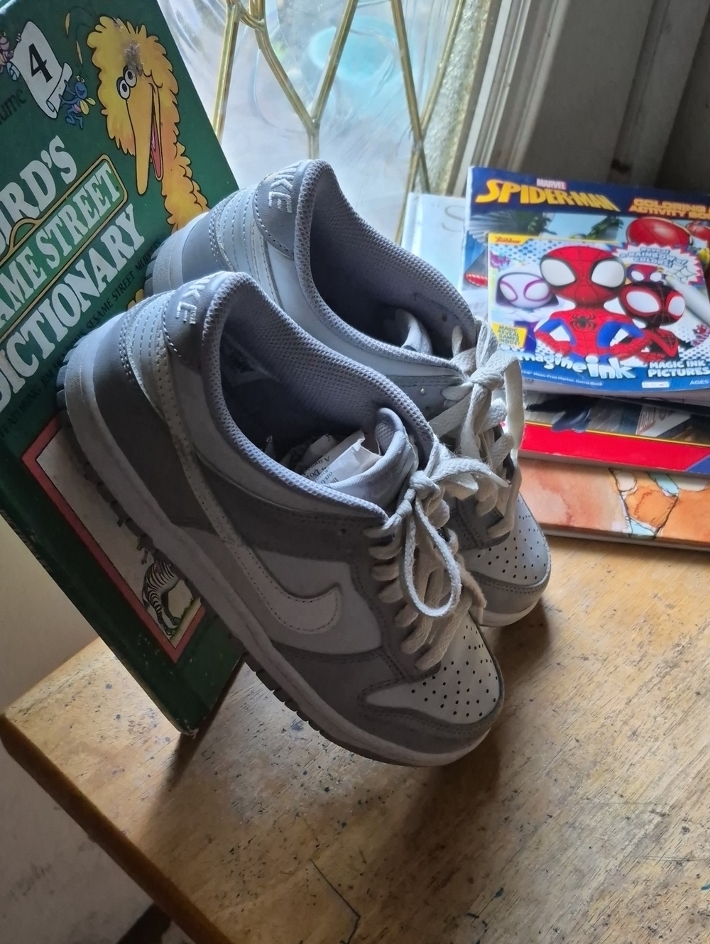 Nike Dunk Low Pure Platinum/Wolf Grey (Low Top Sneakers)